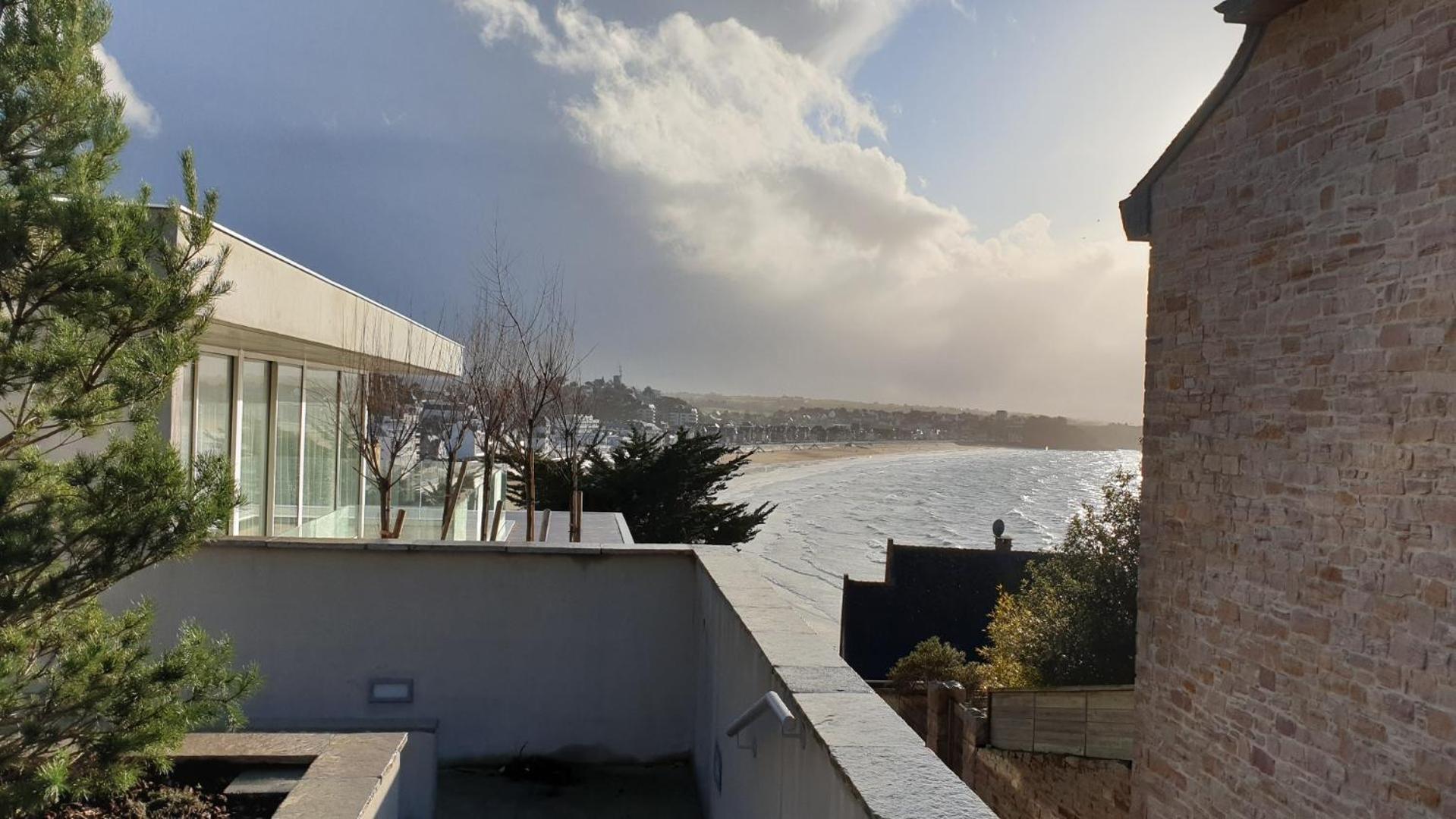 Les Terrasses De Piegu - Vue Mer Et Plage A 200 M Pleneuf-Val-Andre Exteriör bild